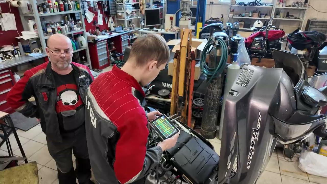 Интересный косяк Yamaha Venture.