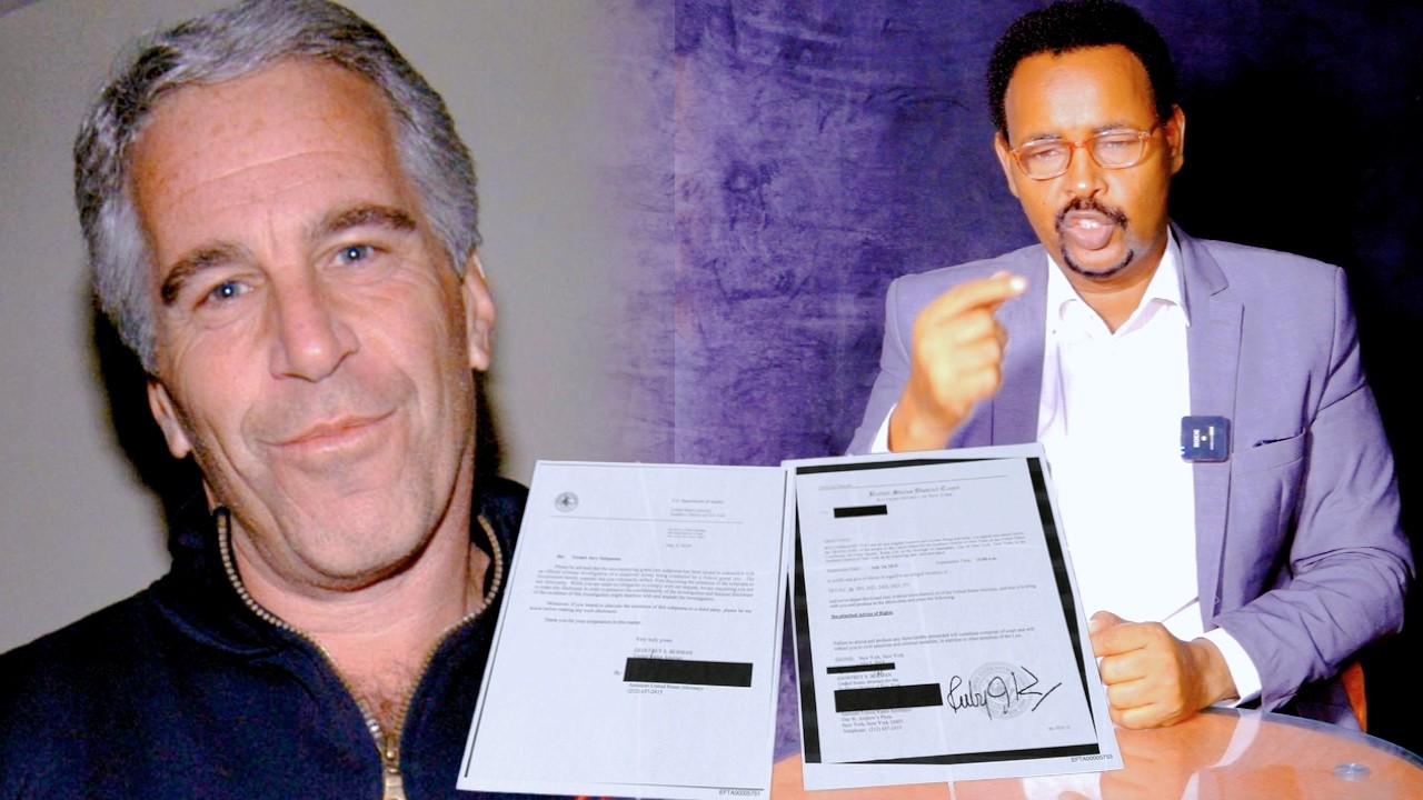 Epstein File oo laga dhax helay AS, & Daacish
