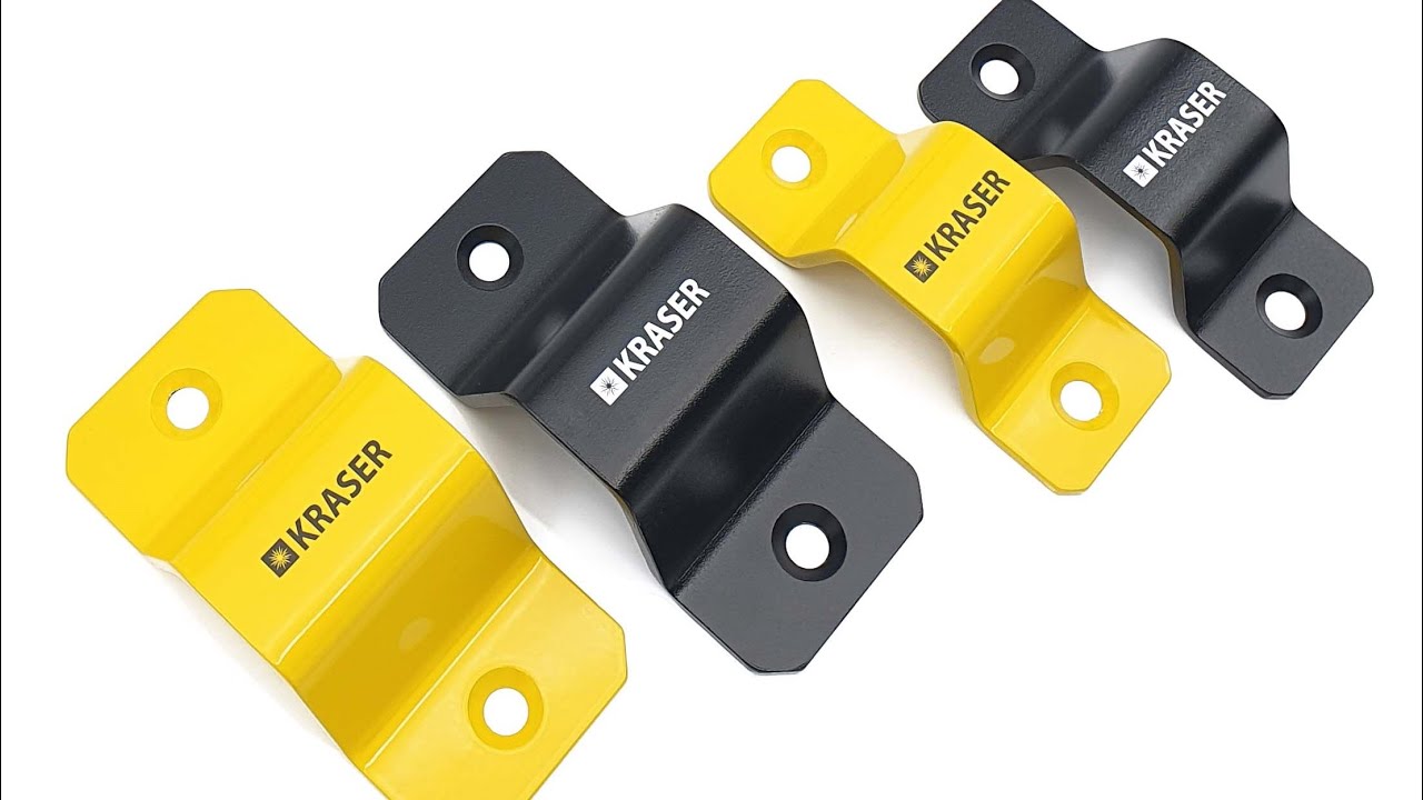 KRASER KR49B Anclaje Moto Bici Antirrobo Garaje Parking, Fijaci&oacute;n de Suelo o Pared
