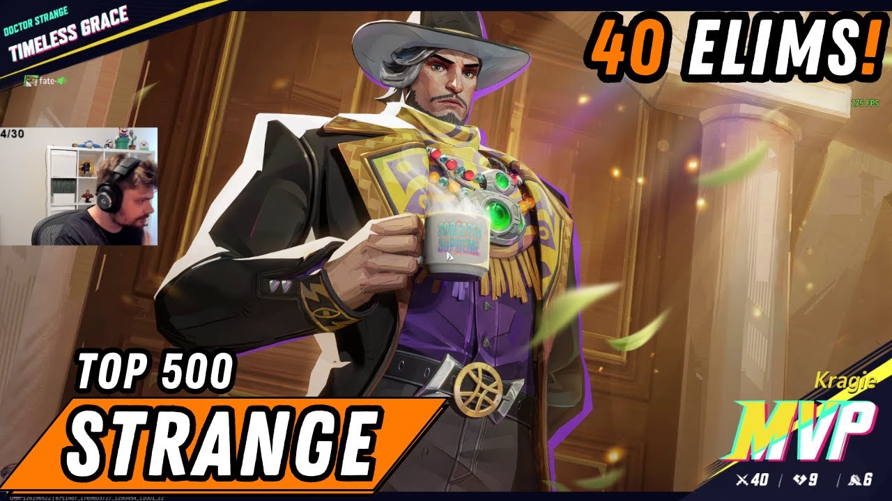 40 ELIMS ! KRAGIE DOMINATING STRANGE GAMEPLAY - Marvel Rivals