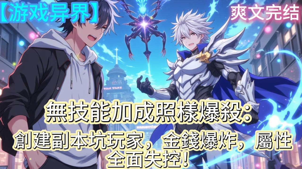 跨時代全息網遊《獵天》正式公測。以遊戲搬磚為生的劉空空怎麼可能錯過這次賺錢機會？然而——名字「劉大猛」被搶註冊？改個名不就好了？能不能快點，別耽誤我賺錢！#異界 #遊戲異界#異界冒險 #遊戲小說