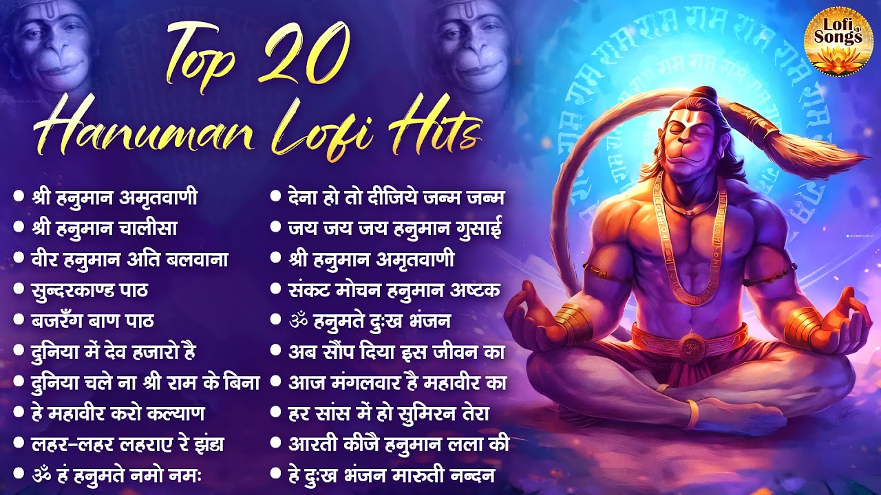 Top 20 Hanuman Lofi Songs | Lofi Slowed Reverb Lofi Version | LOfi Bhajan 2025