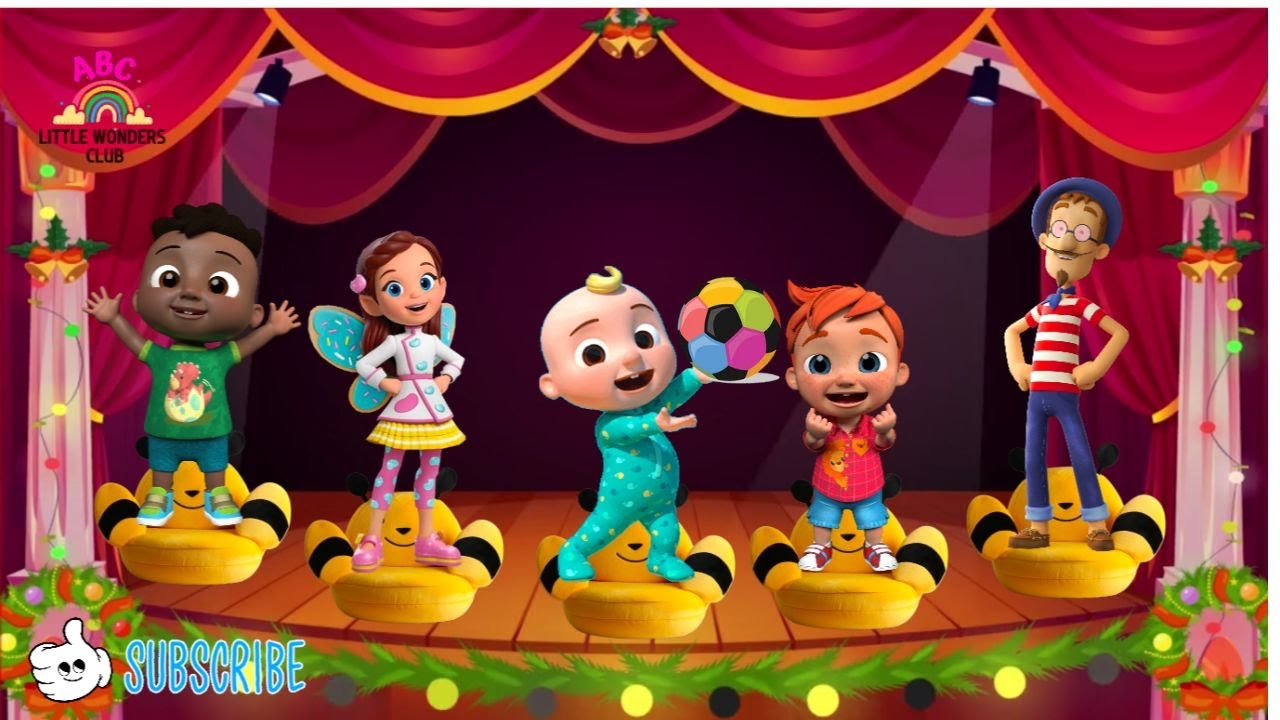 Five Little Monkeys Jumping On The Bed | Nursery Rhymes | Kids song