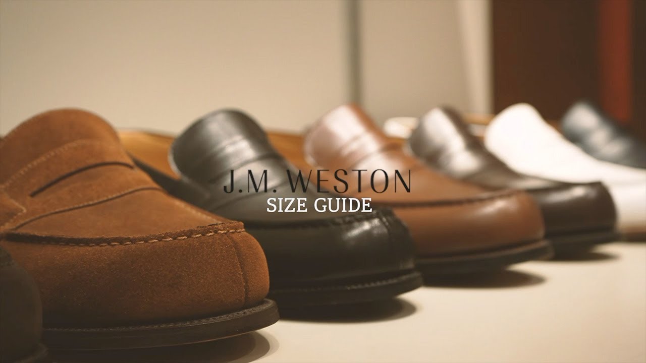 J.M. Weston Size Guide