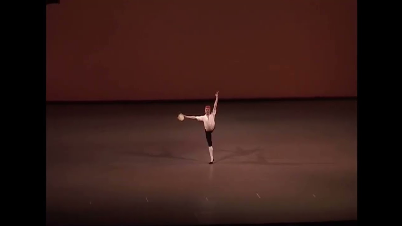 “Tarantella” by Balanchine Leonid Sarafanov and Nadezhda Gonchar , Mariinsky Theater premiere 2009y