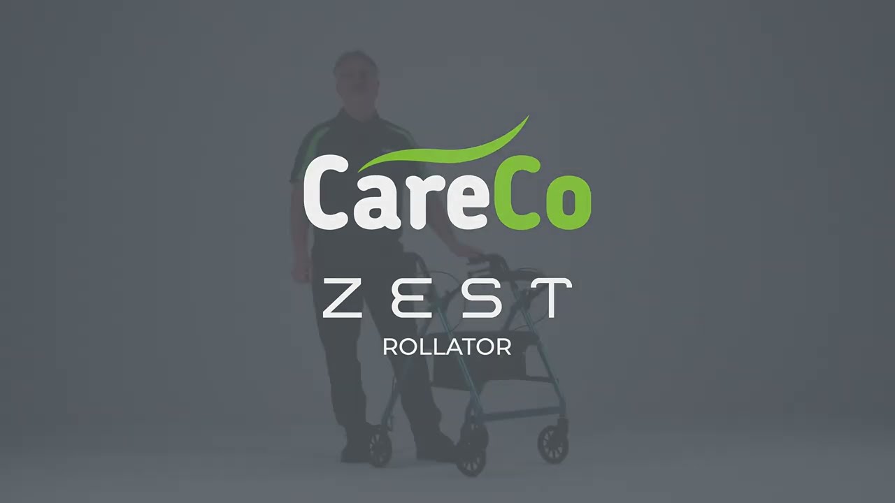 CareCo Zest Rollator Walking Aid Product Video