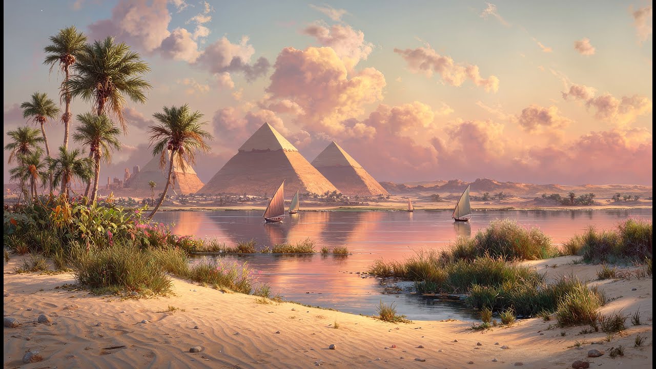 Whispers of the Nile at Sunset | Calm & Timeless Ambience
