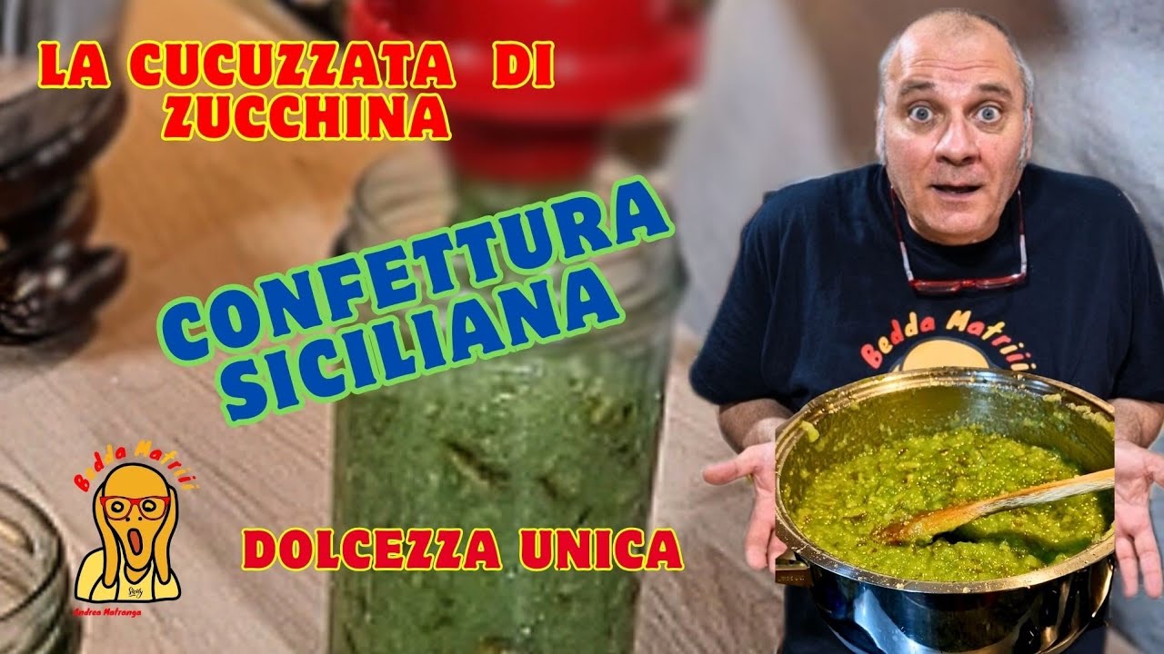 La Cucuzzata: Confettura di  Zucchina Siciliana o Cucuzza -  Una DOLCEZZA UNICA