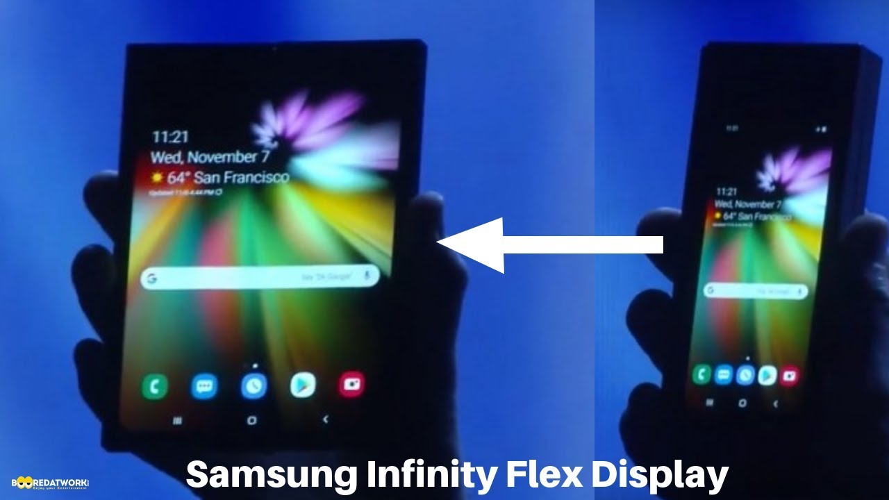 Samsung Infinity flex Display is the Foldable Phone!