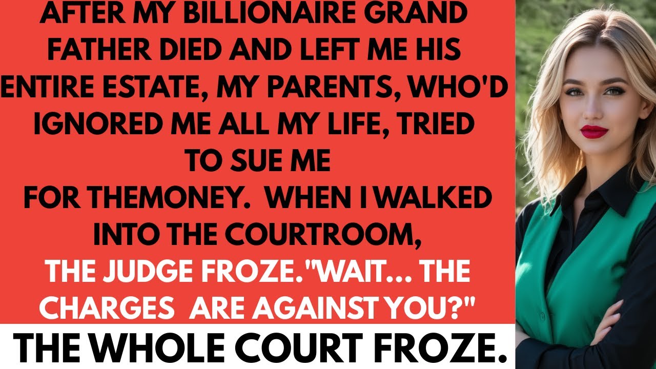 After My Grandpa Died, My Greedy Parents Sued Me Over His Inheritance, But When The Judge Met Me…