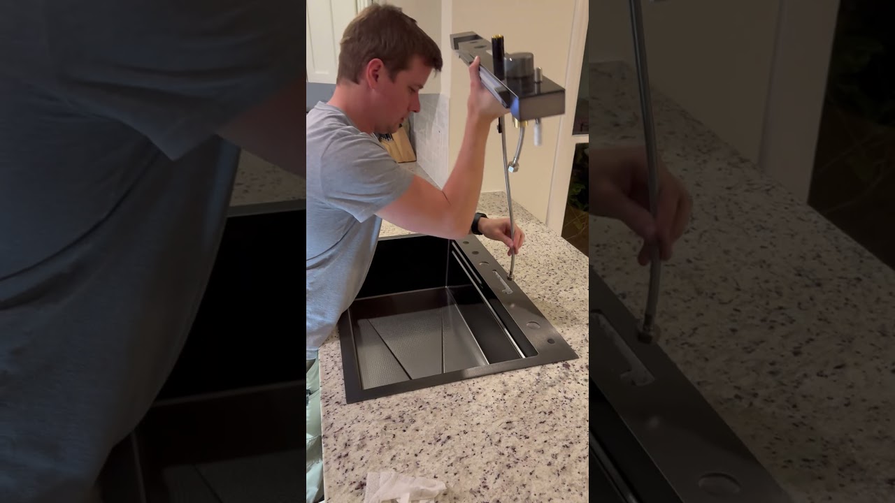 Check out how one of our lovely consumers upgraded his kitchen with Lefton KS2206L!