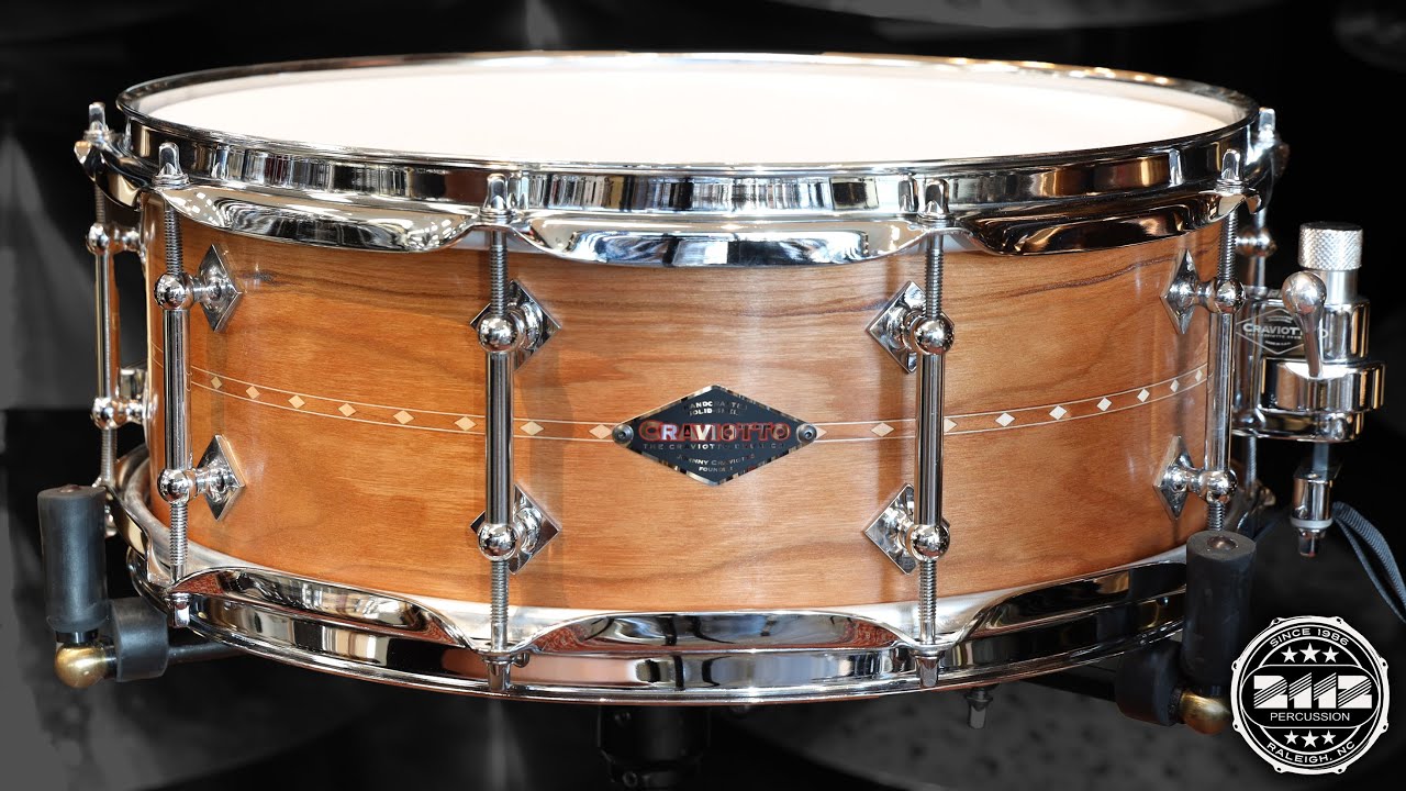 Craviotto Custom Shop Cherry Snare Drum 5.5x14