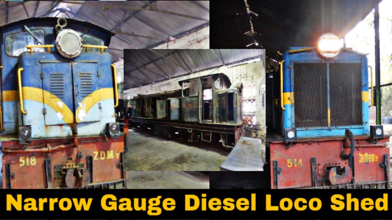 ZDM-5 Narrow Gauge Diesel Loco Shed Vlog