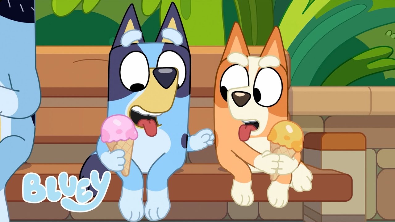 Ice Cream | Fuld Episode | Bluey På Dansk