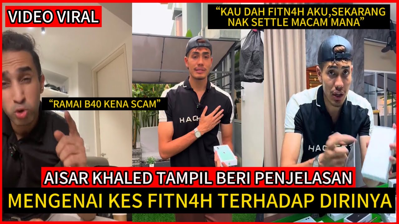 PANAS‼️AISAR KHALED SOUND LELAKI FITN4H🛑INI SEBENARNYA YANG BERLAKU💢