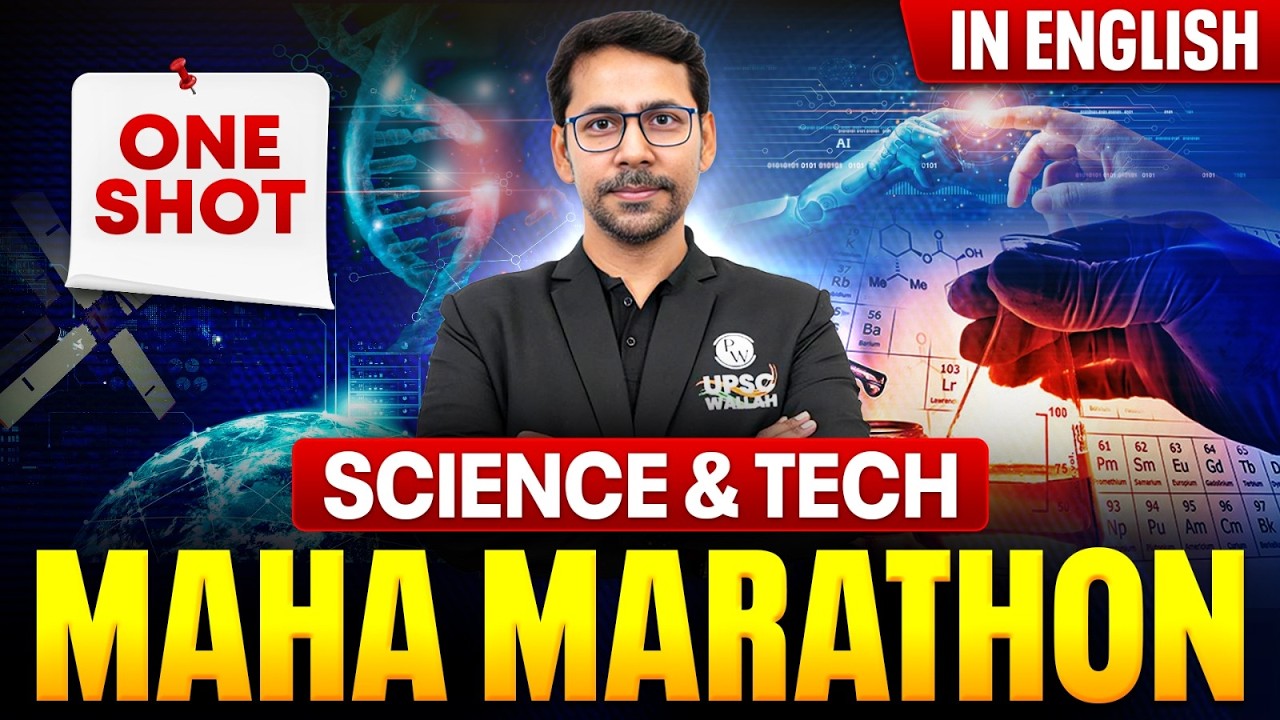 Complete Science & Technology in One Video| Science & Technology in One Shot | UDAAN 2026 in English