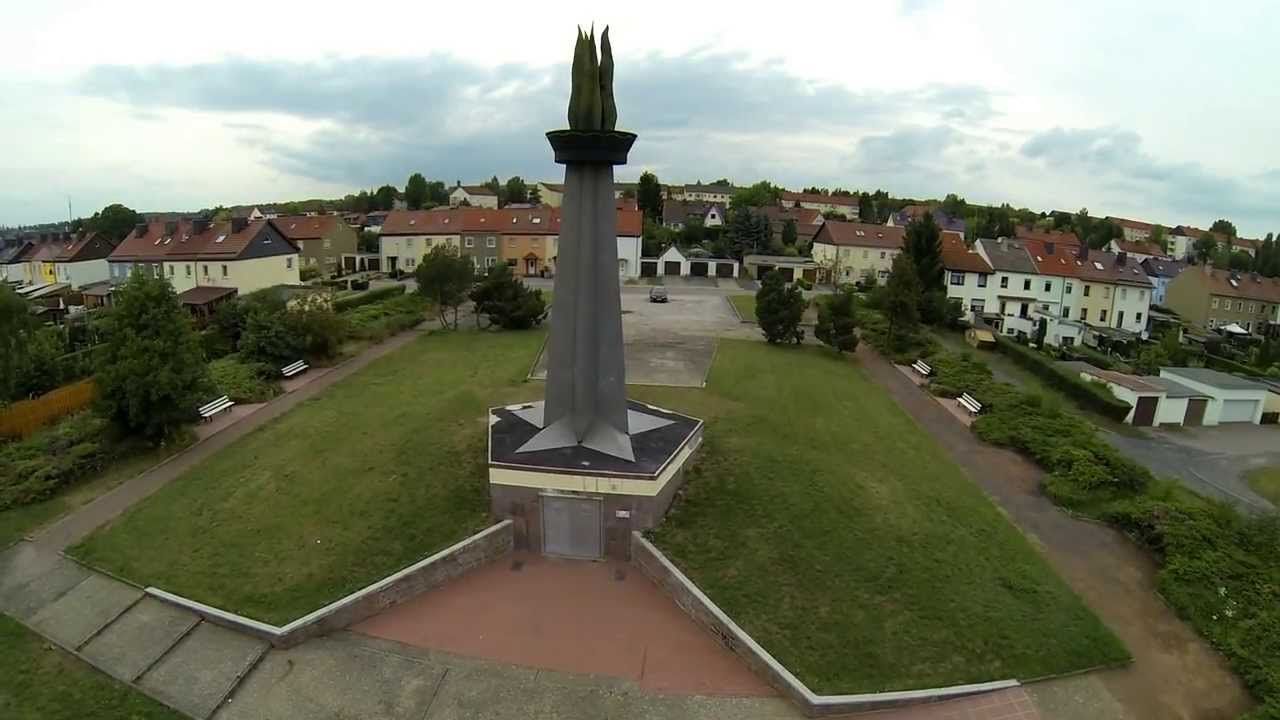 Mansfelder Land von oben