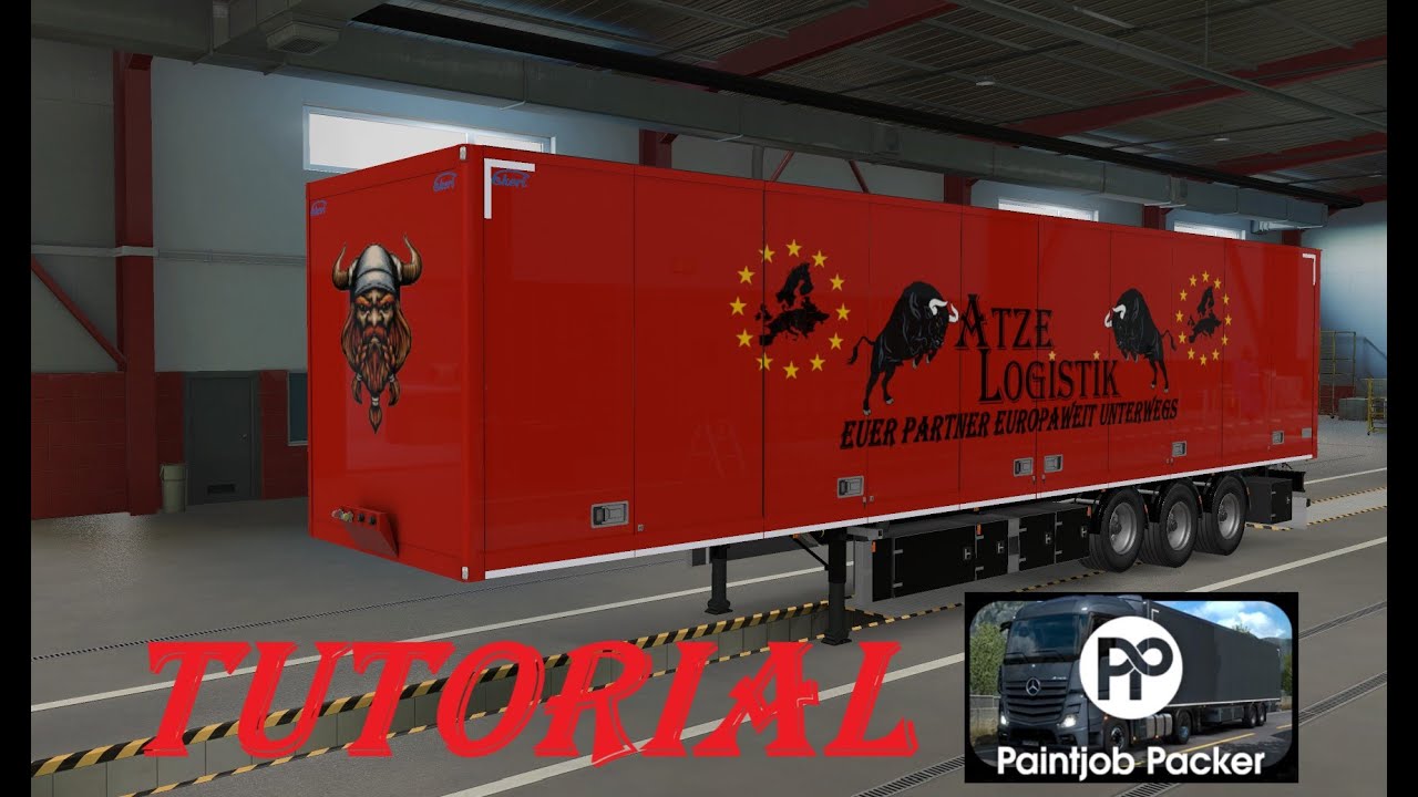 ETS 2 & ATS  / Tutorial  /  Paint Job Packer.