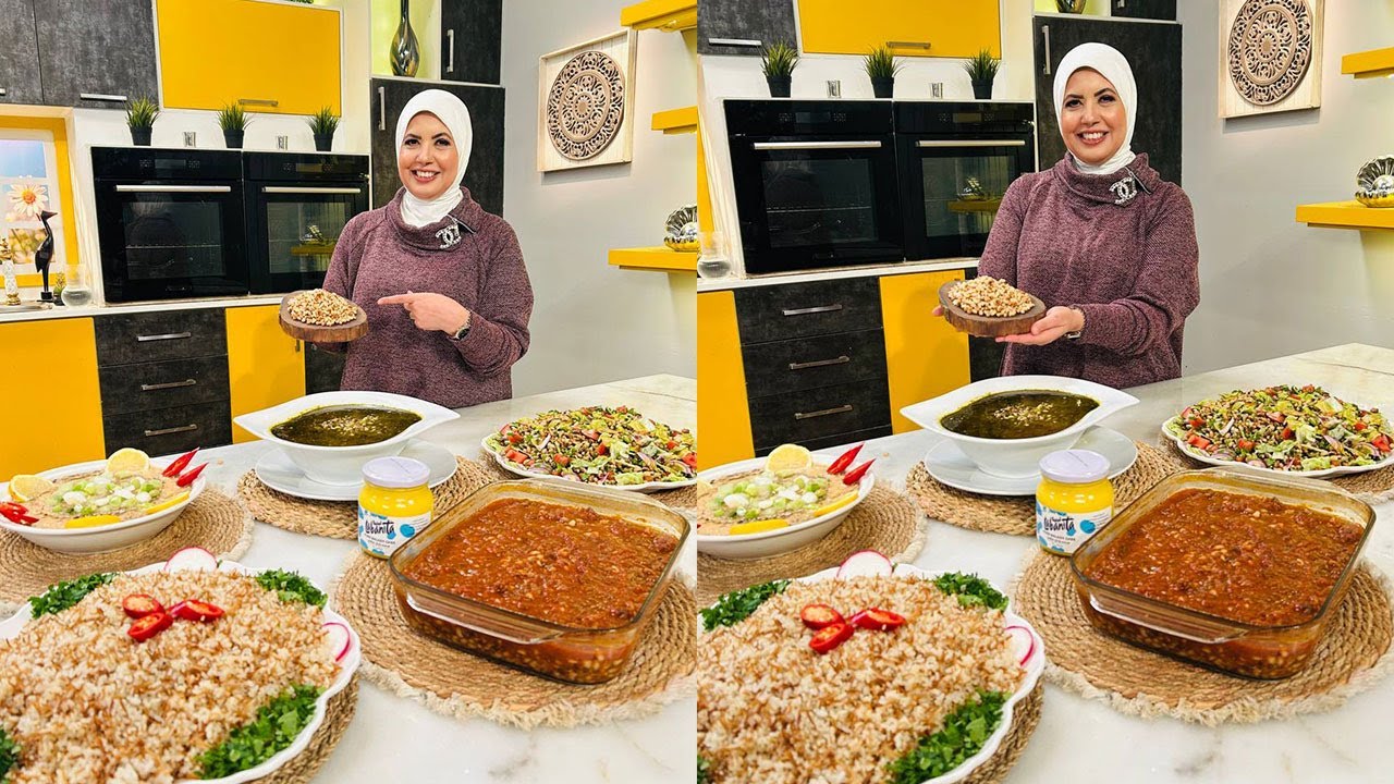 العزومة مع الشيف فاطمة أبو حاتي | طاجن لوبيا باللحمة - لوبيا مدمسة - لوبيا بثوم وكزبرة - سلطة لوبيا