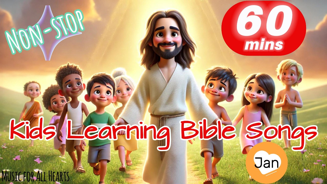 🌟 60mins Non-Stop of Bible Songs & Stories for Kids | Jesus is Born and More🌟Fun and Educational