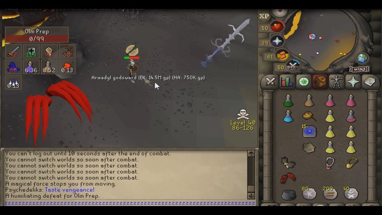 Claw Rushing at Revenant Caves part V