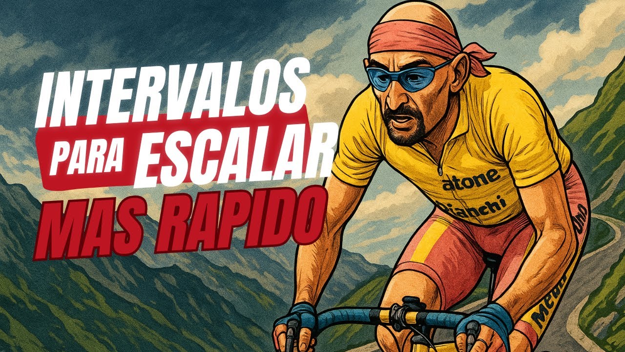Guía para programar intervalos en el entrenamiento de ciclismo