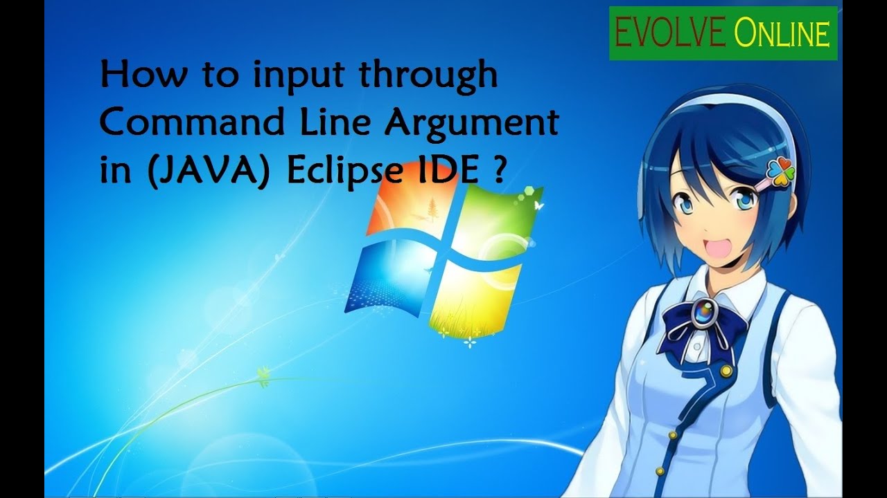 How to input from keyboard through Command-line Argument in Java(in Eclipse IDE )?