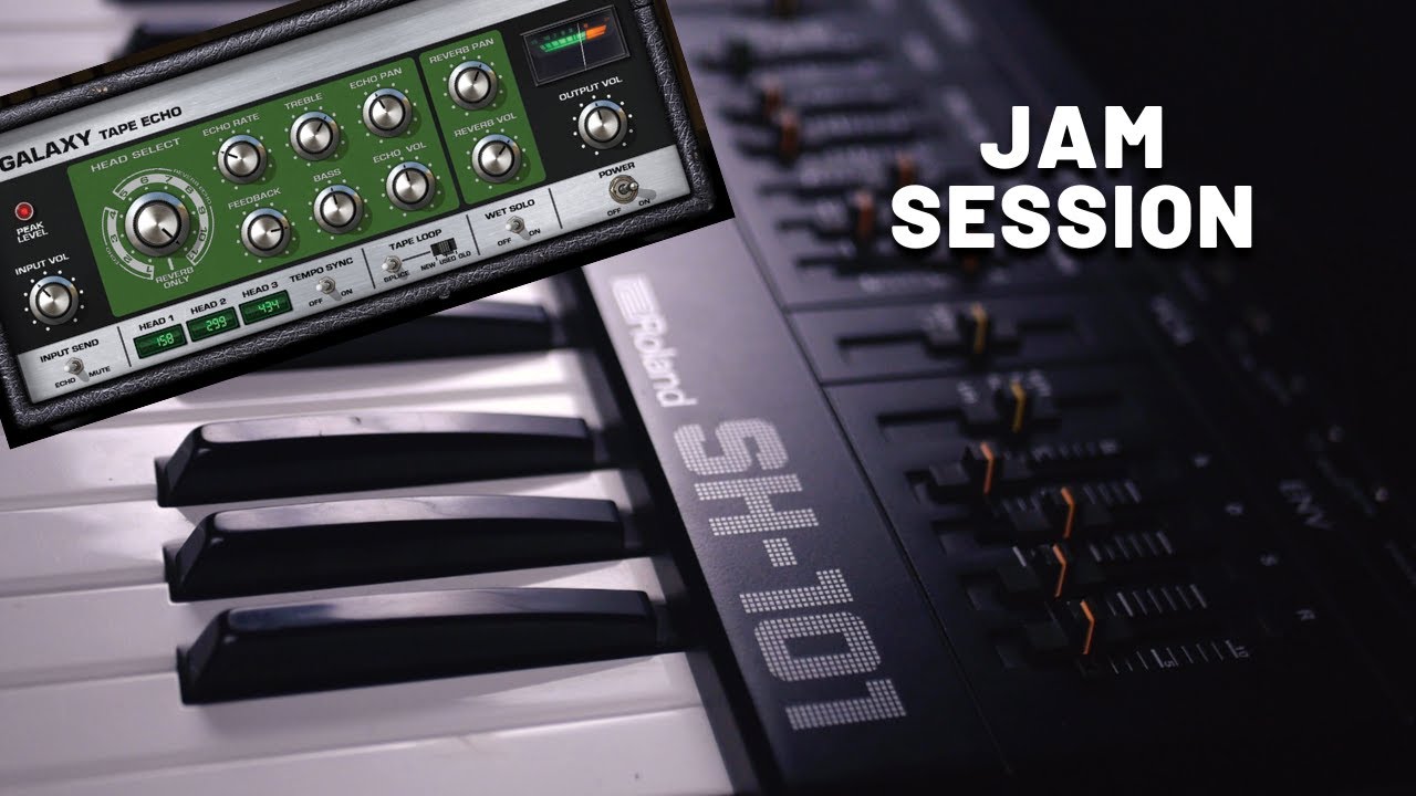 Jam Session with Roland SH-101 [Synthesizer Demo] (No Talking)