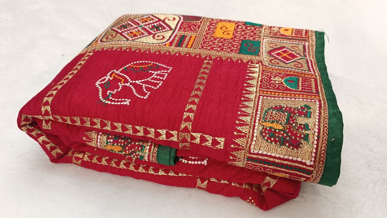 🛍️💃राजस्थानी पैटर्न साड़ी  डिजिटल प्रिंट की एकदम ट्रेंडिंग🎉 #newsadi#fancysaree#treandingsaree#saree