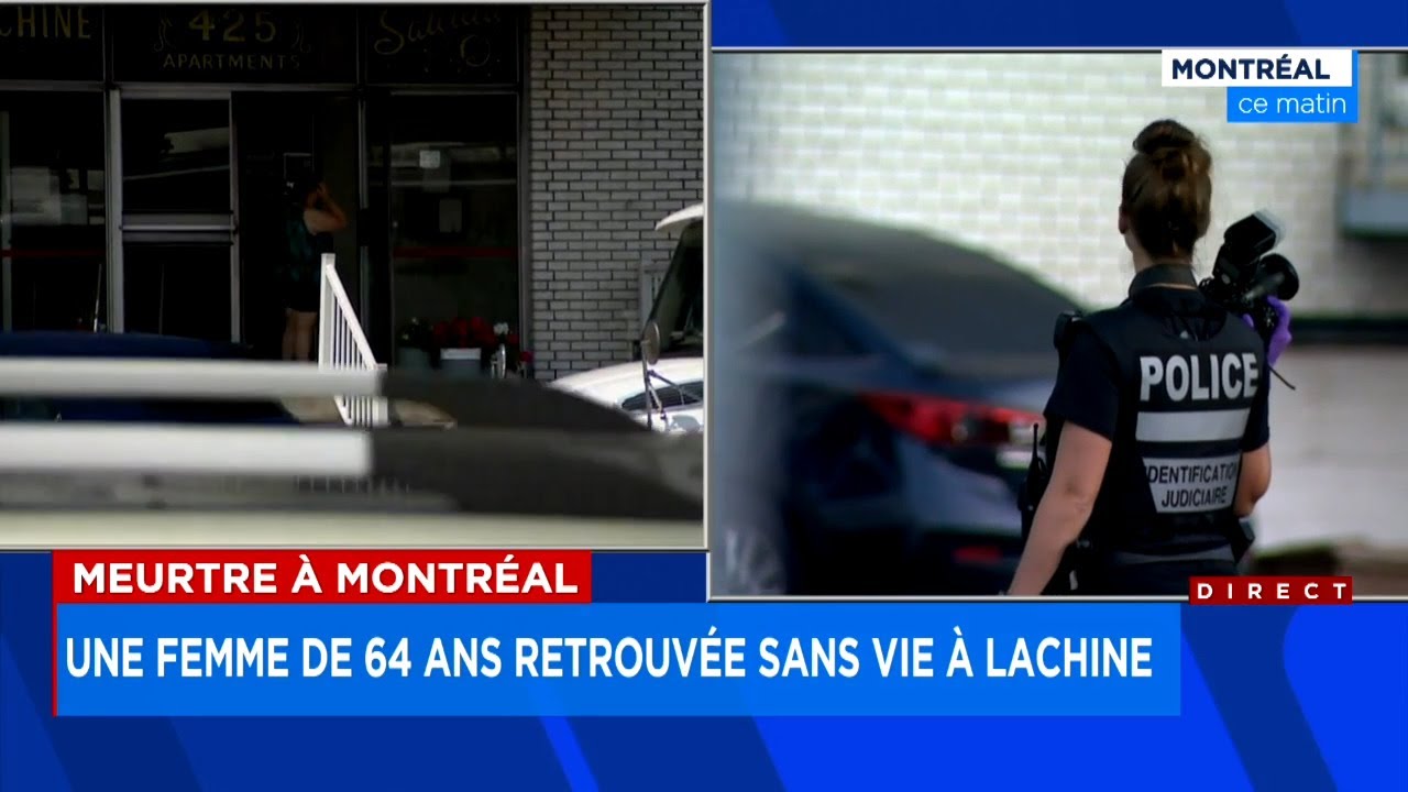 Meurtre à Lachine: la victime avait du ruban adhésif sur la bouche - explications midi