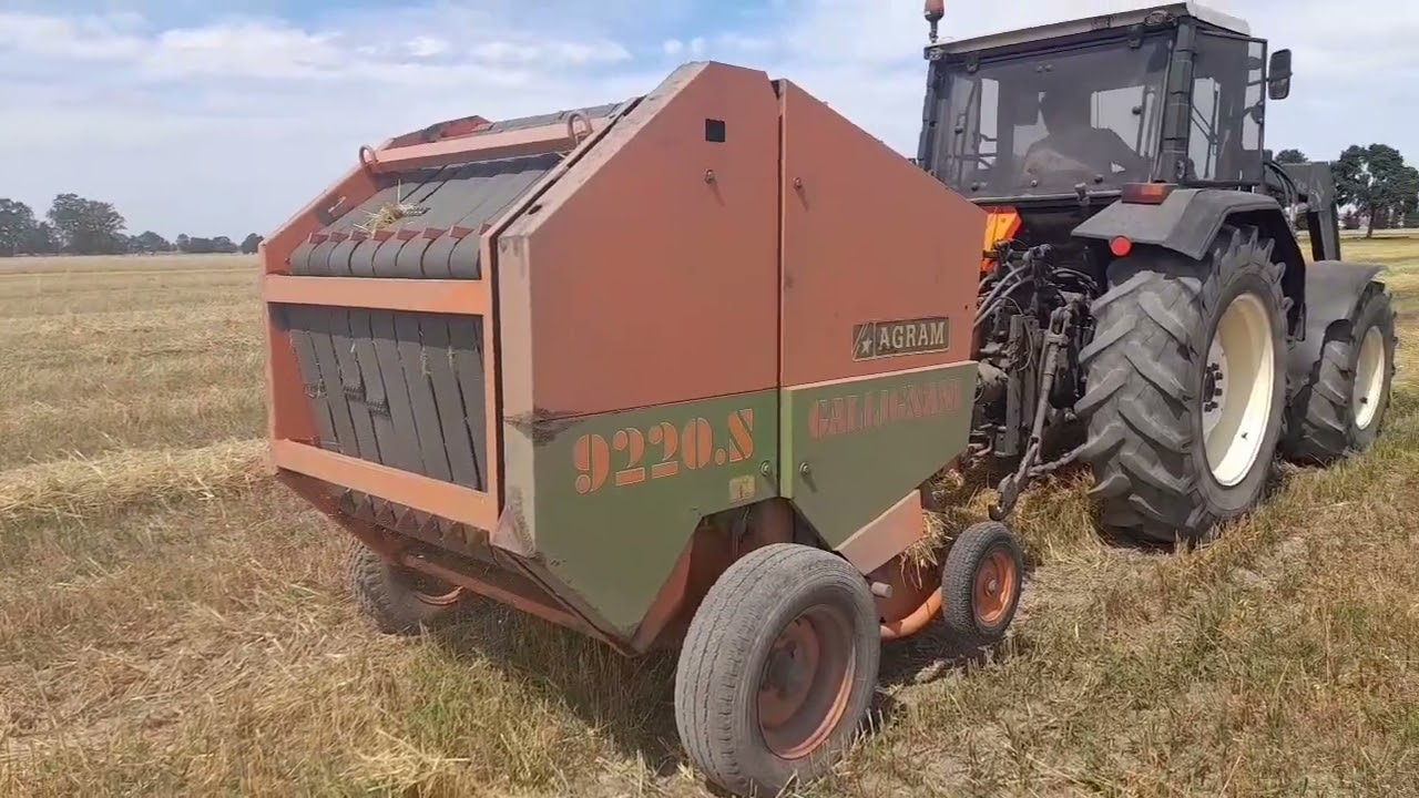 Presowanie słomy 2022 same i gallignani 92.20s