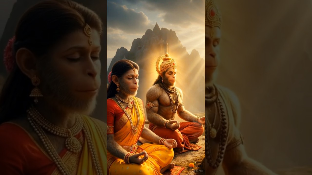 Hanuman was born from the deep penance of Mata Anjana. #hanuman #narayan #facts #shiv #viral #trend