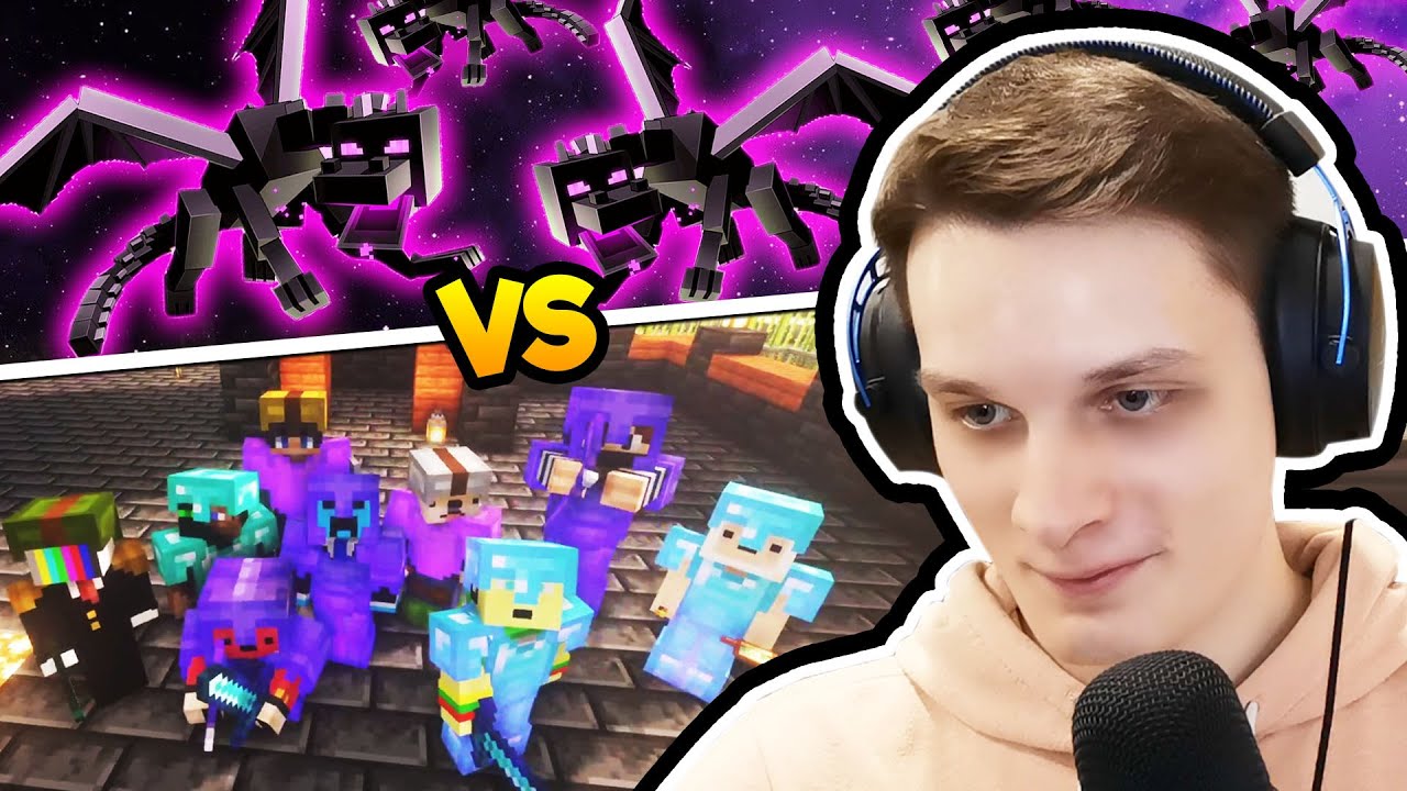 MINECRAFT PBS #35 Užmušėm kelis drakonus!