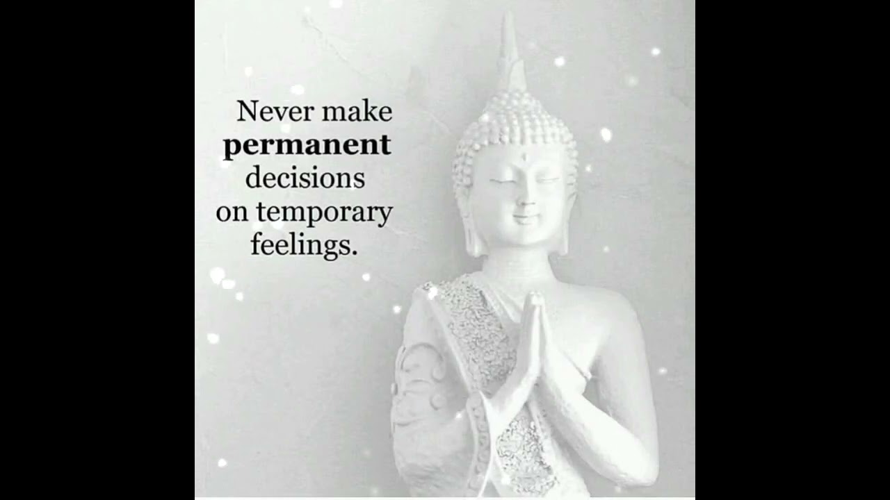 Every breath you take is a testament to the impermanence of life || Buddha bless you