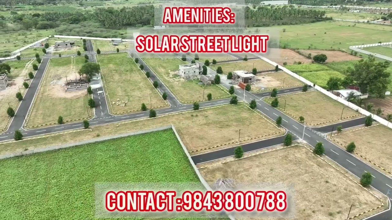 Dtcp, rera, approved sites, 2BHK, 3BHK sale in coimbatore, Kovilpalayam|