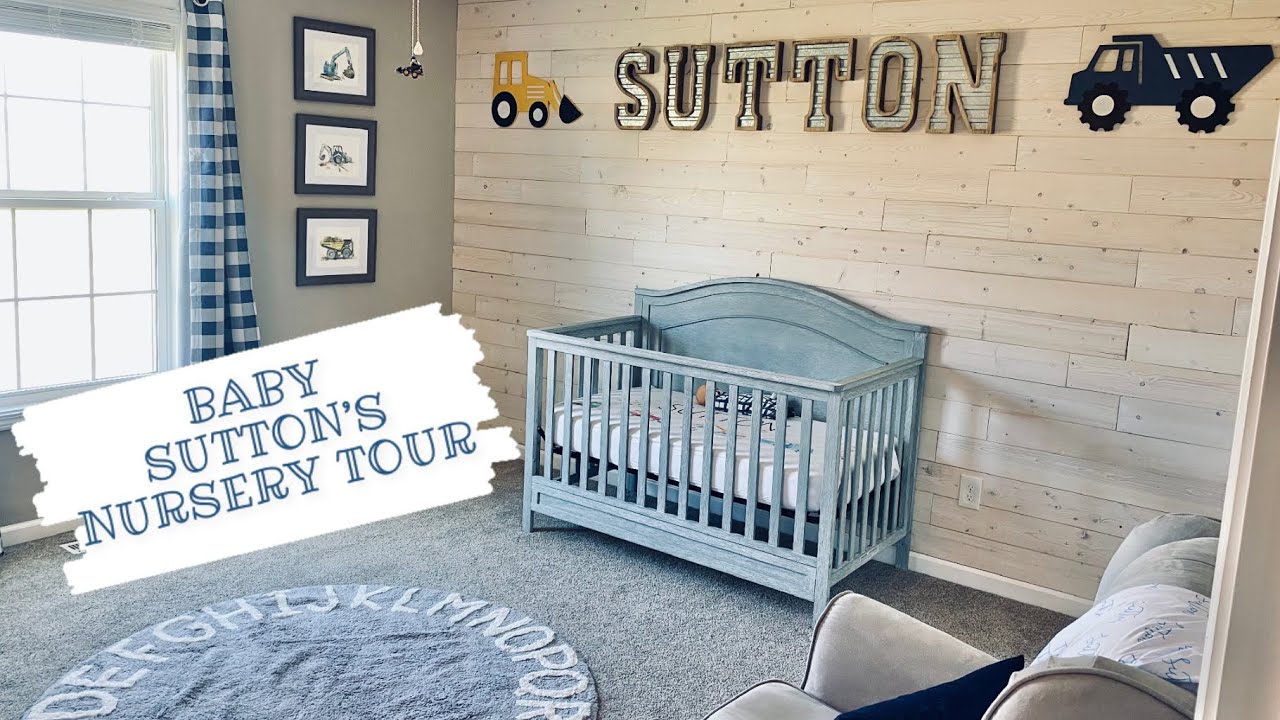 Nursery Tour 💙👶🏼