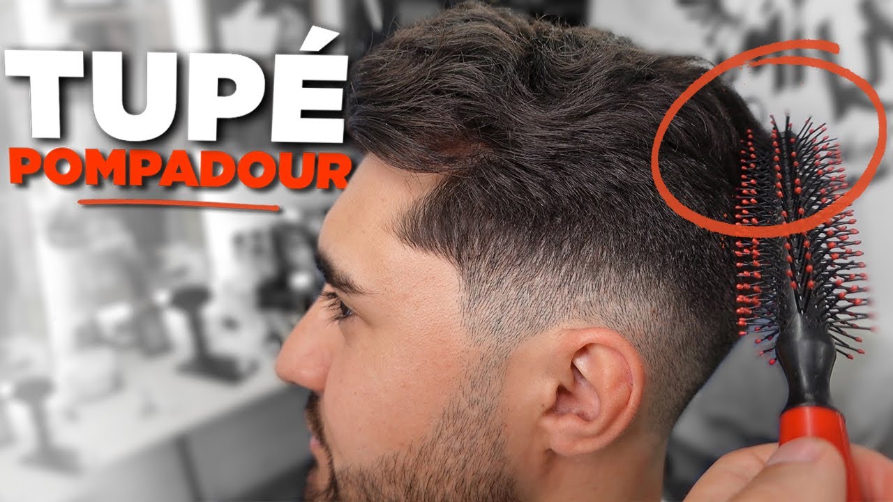 TUPÉ POMPADOUR TUTORIAL - Como peinarte hombre