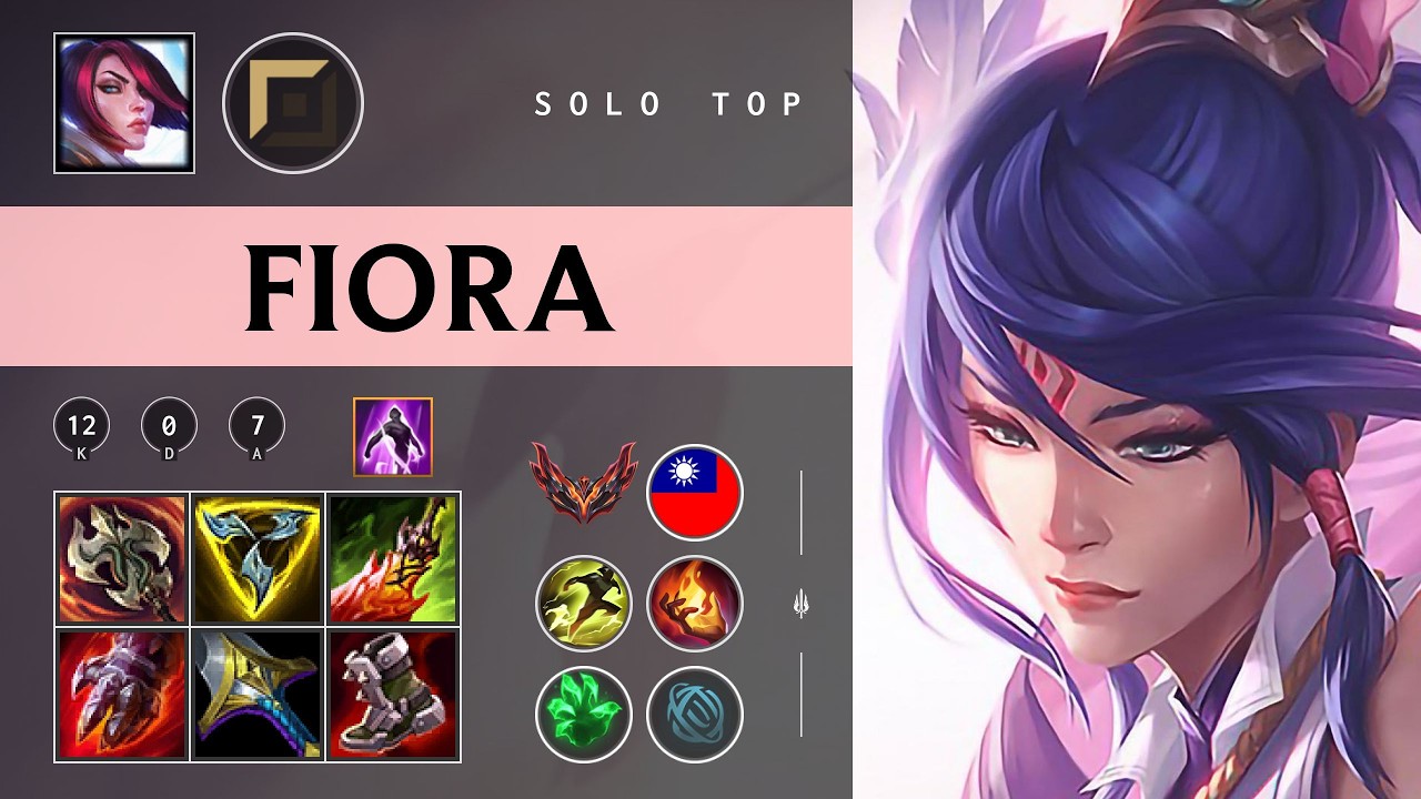 Fiora Top vs Garen - TW Grandmaster Patch 26.02