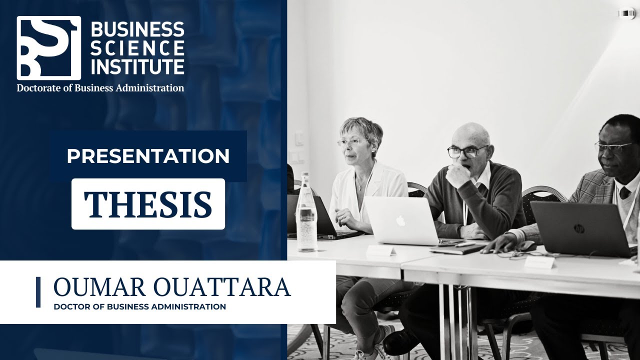 Présentation de la thèse - Oumar Ouattara