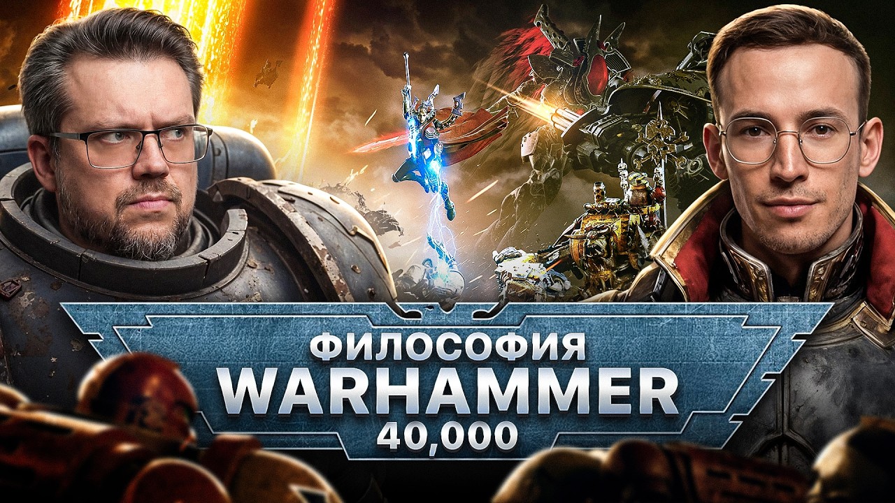 Философия Warhammer 40000 | Философский разбор вселенной Вархаммер | Сева Ловкачев и Евгений Цуркан