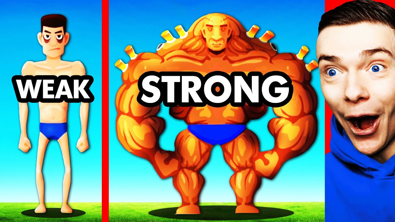 Upgrading WEAKEST MAN Into STRONGEST MAN