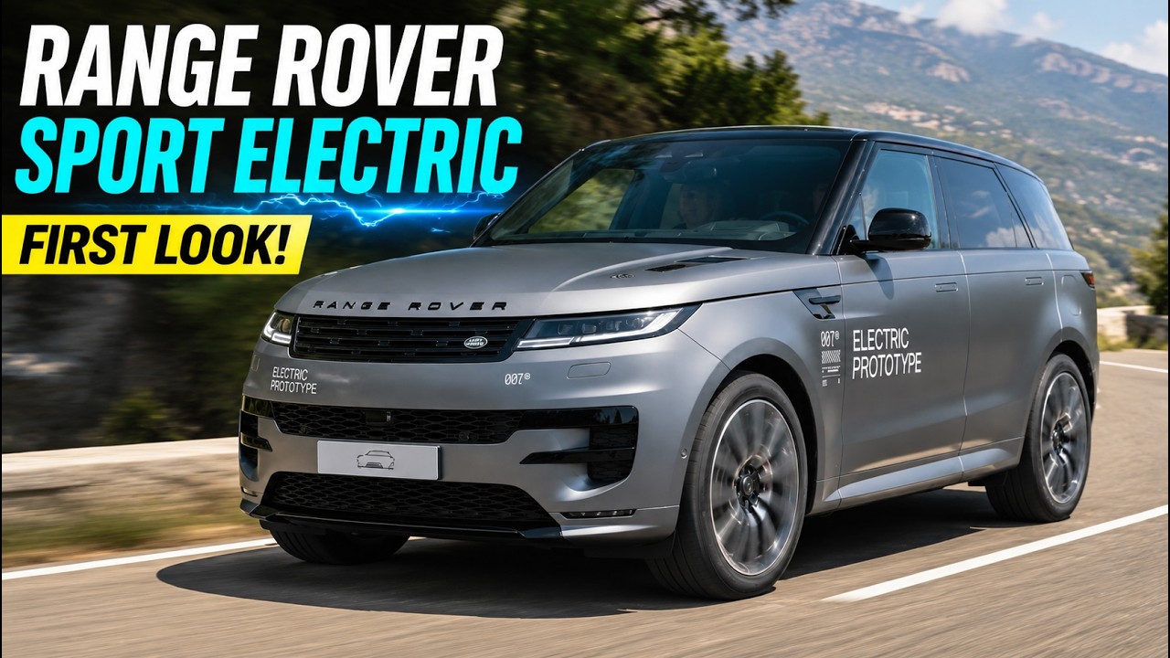 Range Rover Sport Electric 2027: первый взгляд на роскошный внедорожник мощностью 542 л.с.