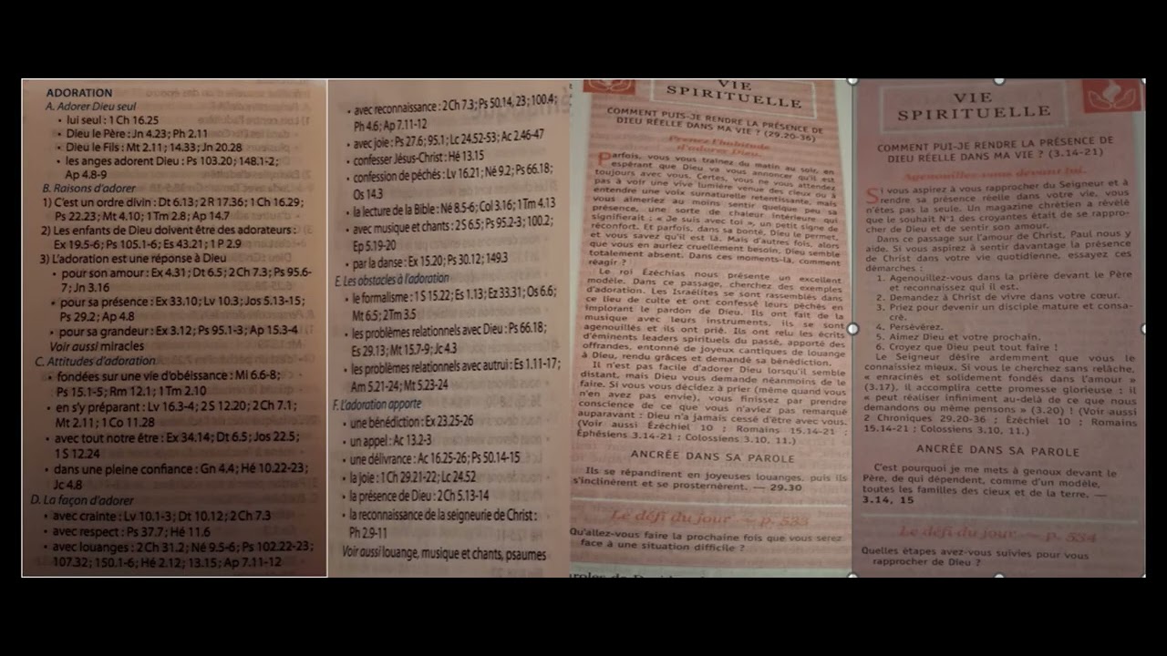L'Adoration de notre Seigneur (chant🙏 Quand je regarde Ta Sainteté de Maggie Blanchard)