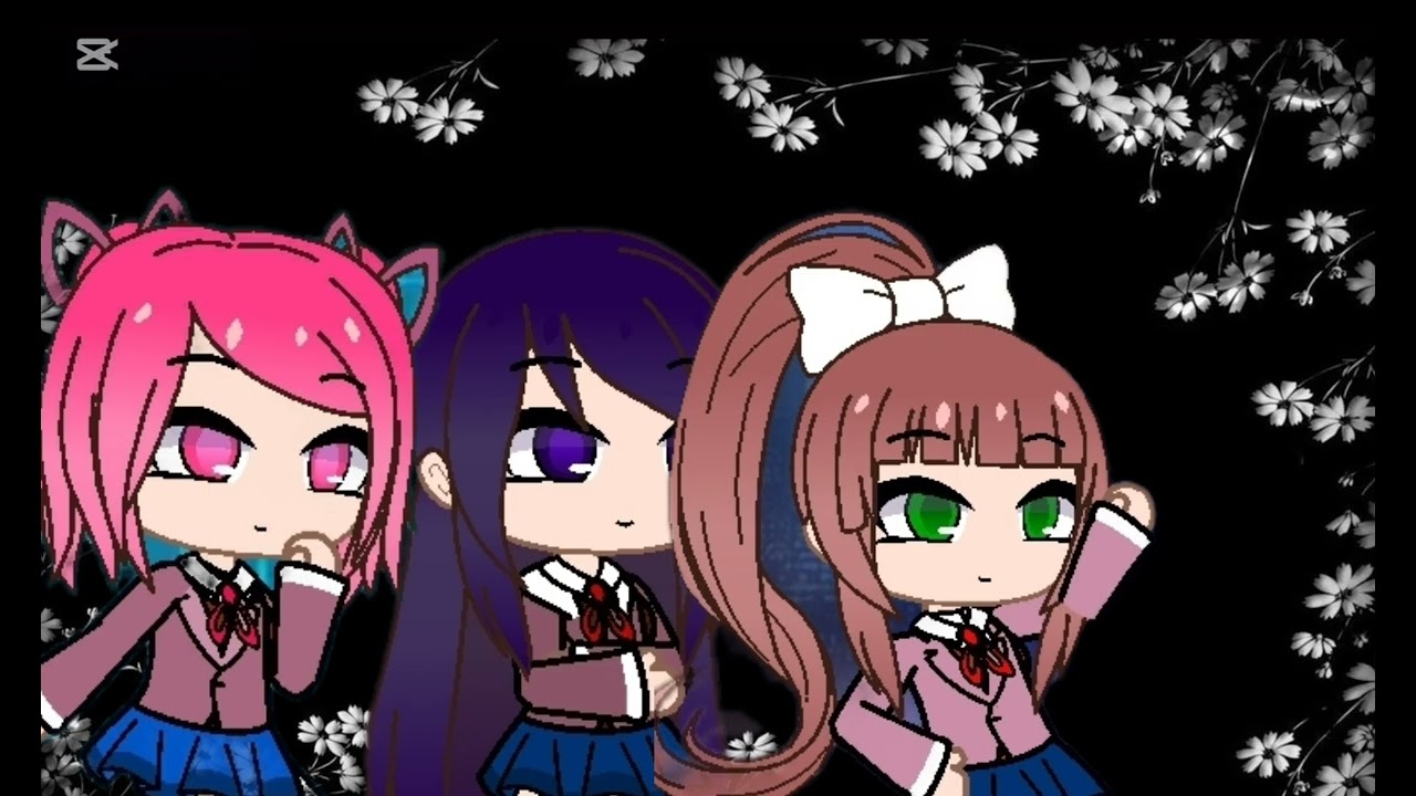 Just monika with @daniellabeanzz 