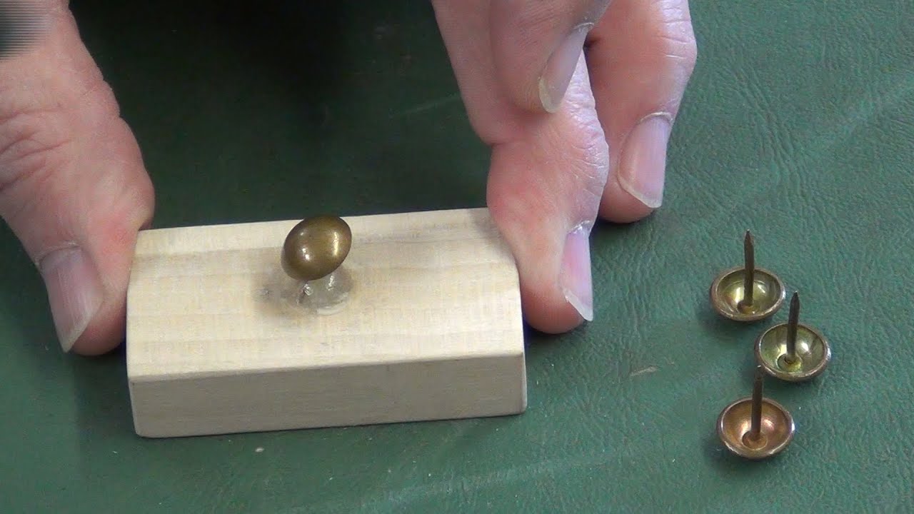 How to Repair Bent Brass Nails