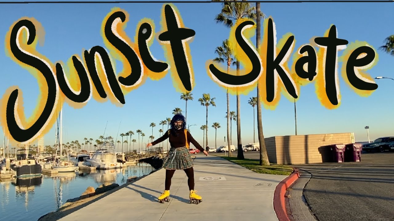 My Favorite Spot in Long Beach: Roller Skate Vlog 🌞