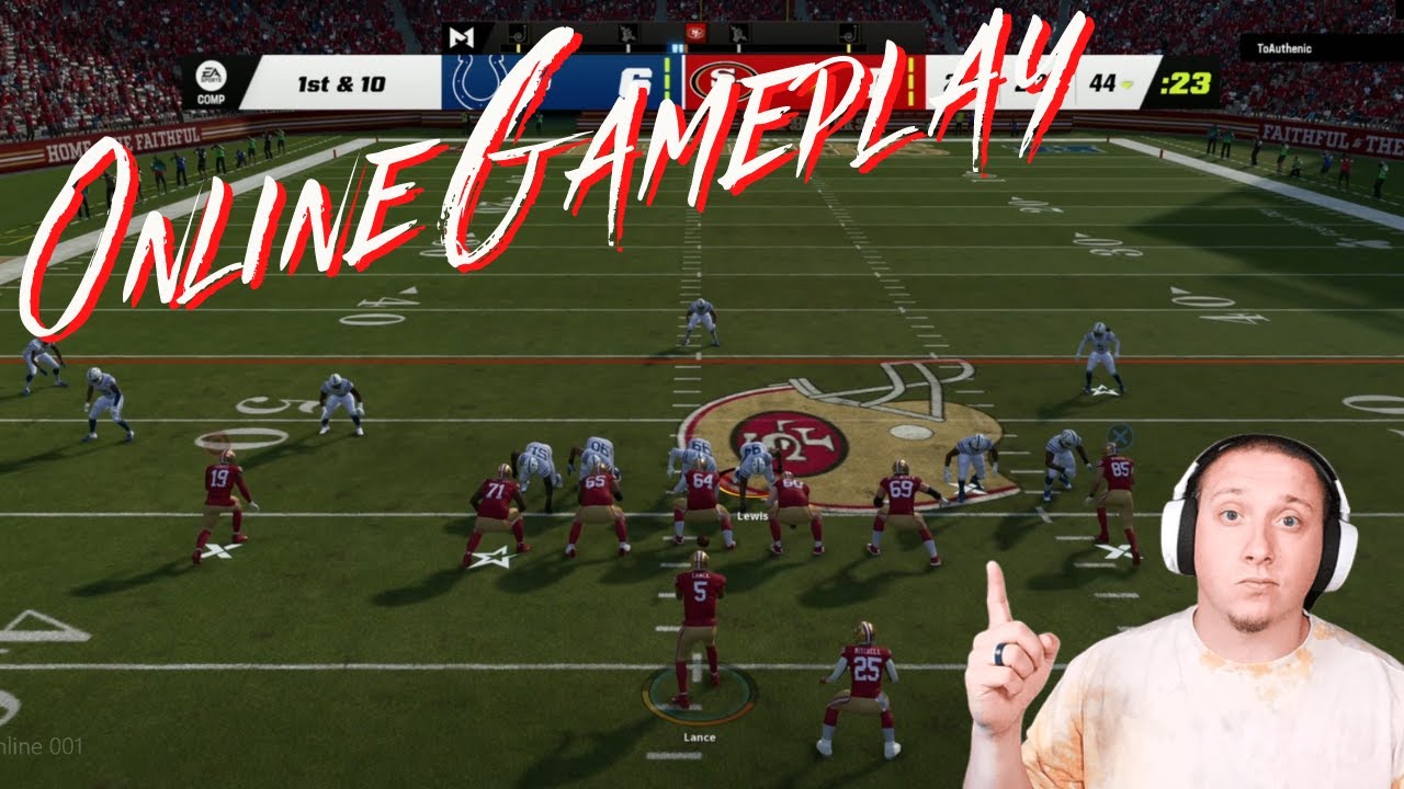 Madden 23 Online Gameplay 001 #madden23
