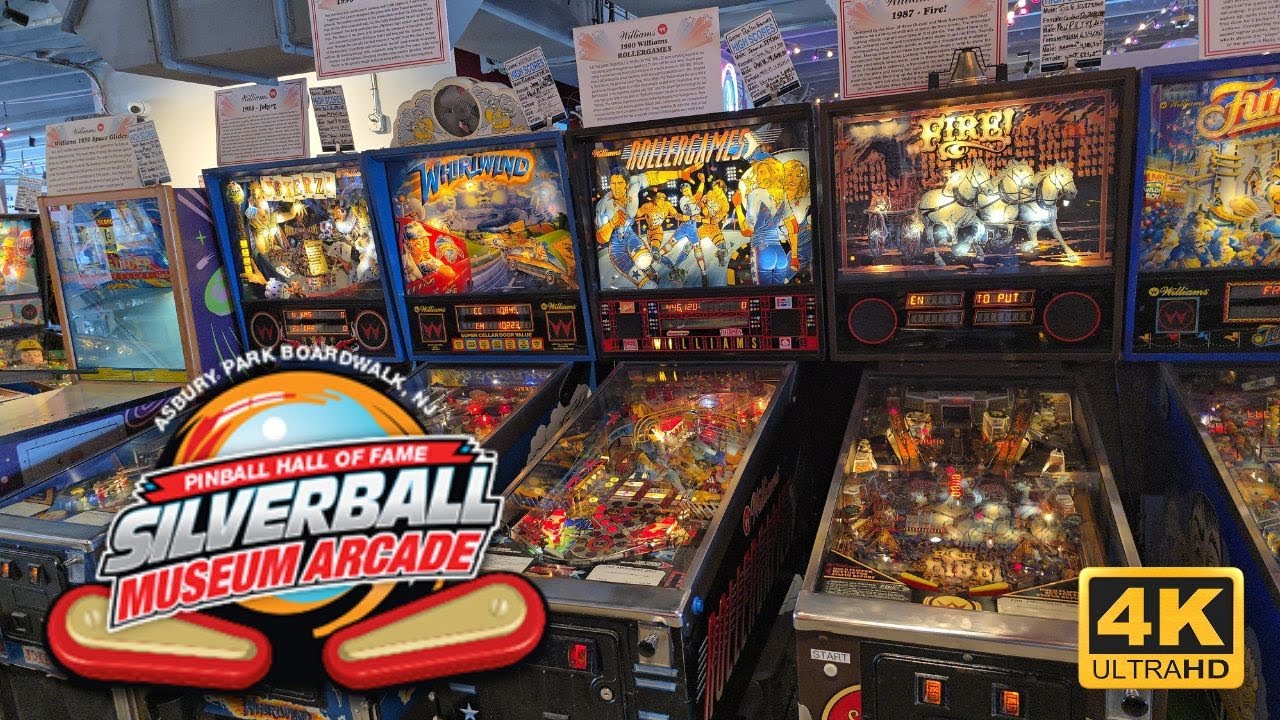 🕹️ Silverball Retro Arcade 2025 | Asbury Park&rsquo;s Ultimate Pinball & Classic Game Tour in 4K 🎮