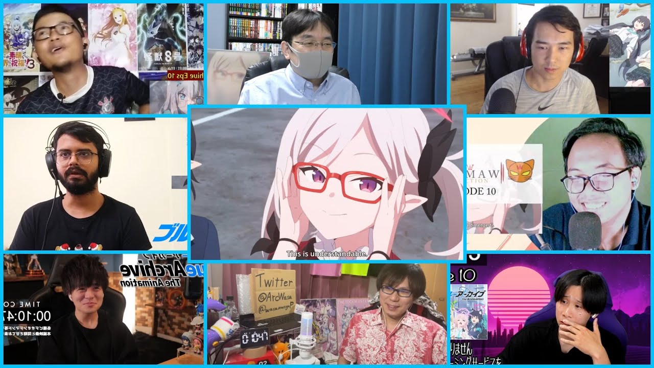 Blue Archive the Animation Eps 10 Reaction Mashup