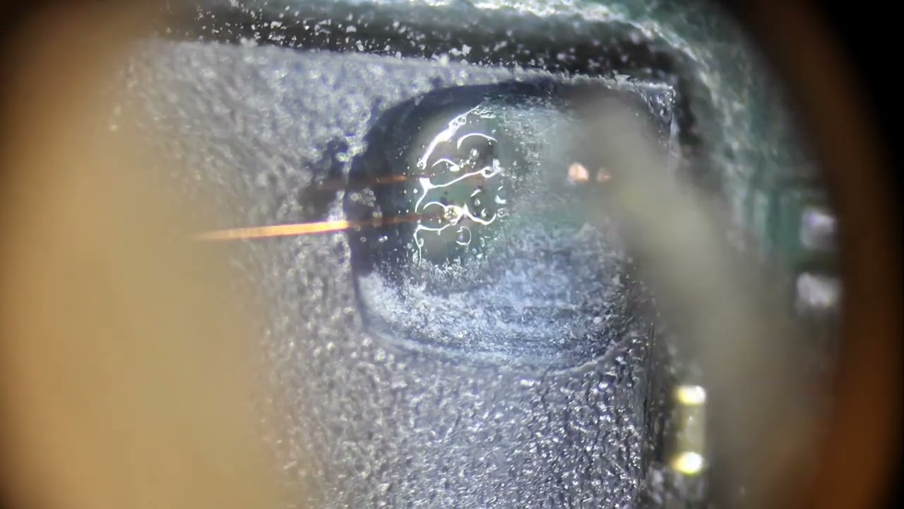 Oppo F27 CPH2637 ISP Connected CPU Drill Full Process HSG3 Flash64 ISP V2